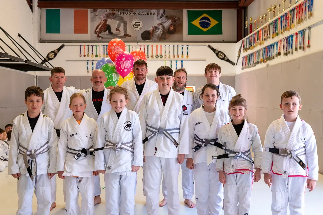 Graduation ceremony and belt promotions at Studio Galera's 10th anniversary in Bandon, West Cork 3