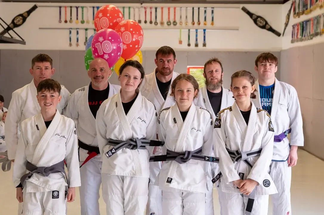 Graduation ceremony and belt promotions at Studio Galera's 10th anniversary in Bandon, West Cork 6