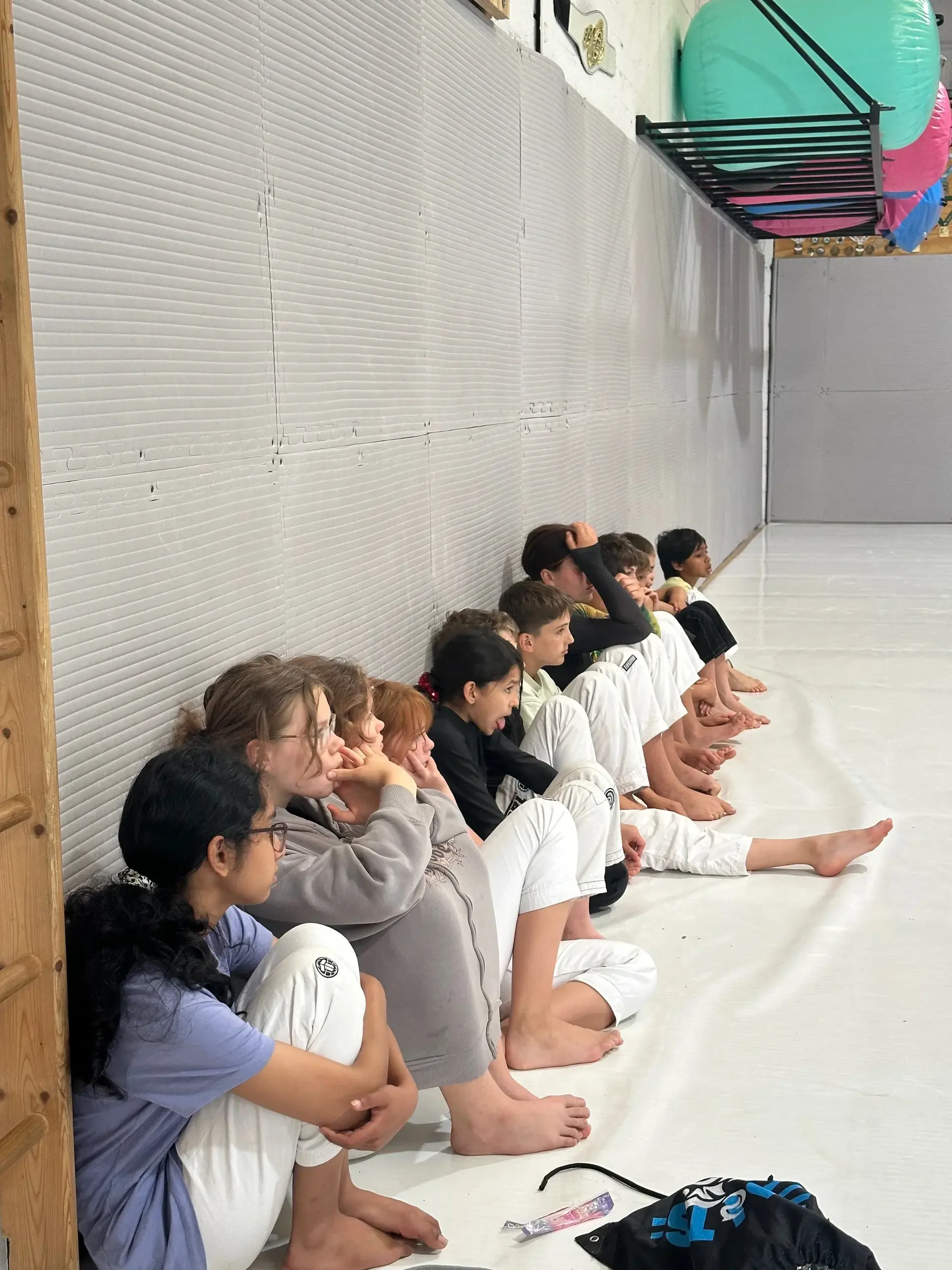 Kids training BJJ, gymnastics, and capoeira at Studio Galera Champions Camp in Bandon, West Cork 1