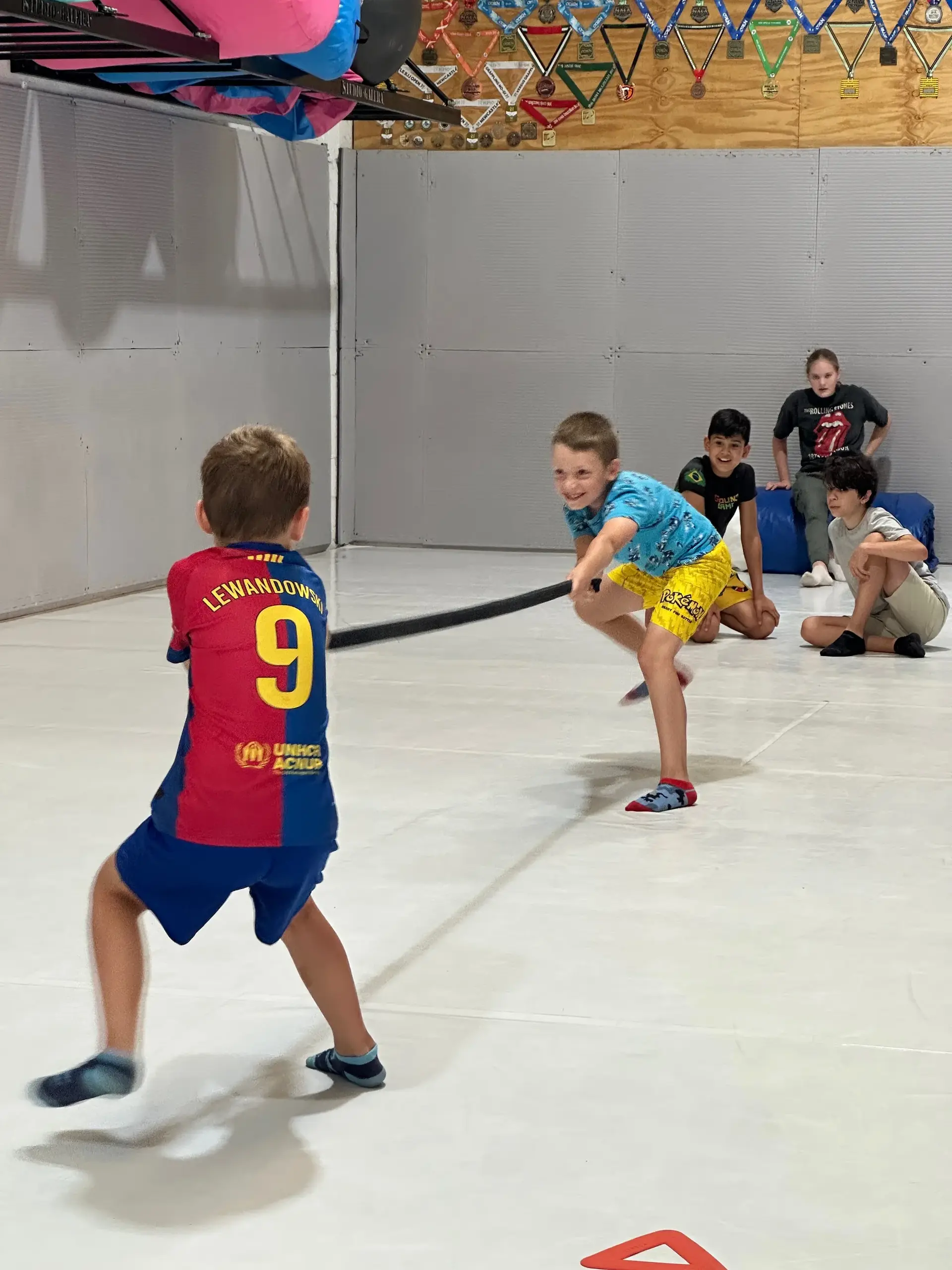Kids learning gymnastics, capoeira, and self-defense at Studio Galera Fusion Camp in Bandon, West Cork 2