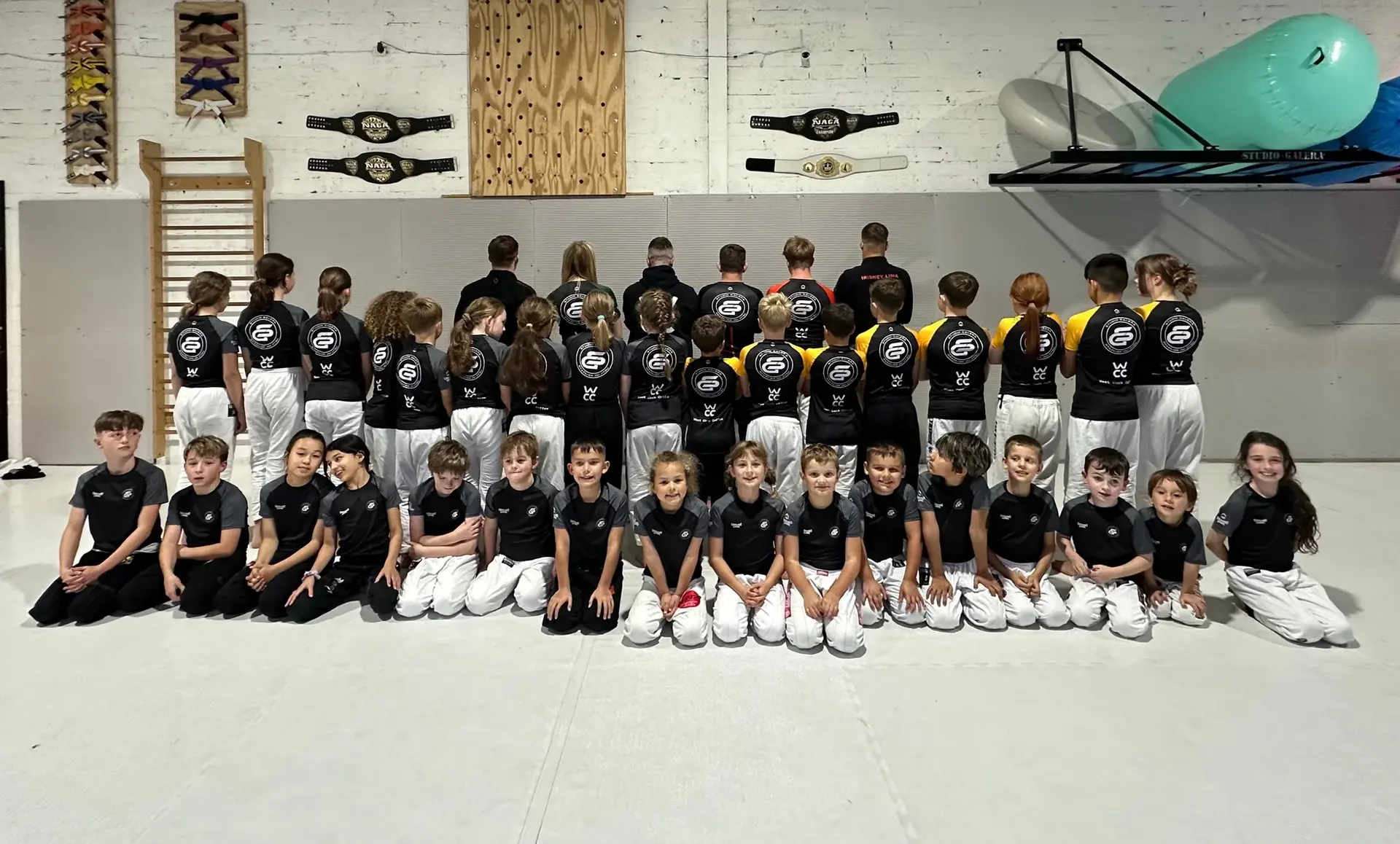 New Rashguards for Our Kids Team Thanks to West Cork Coffee