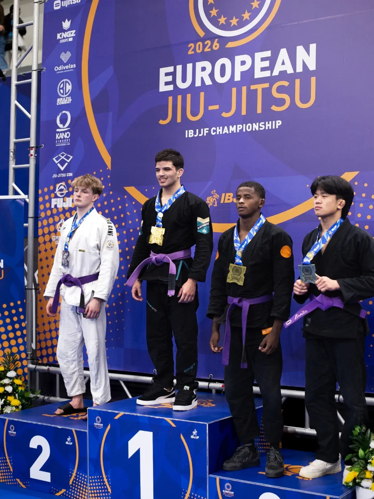 Stuart Carmody Takes Silver at IBJJF European Championship 2026