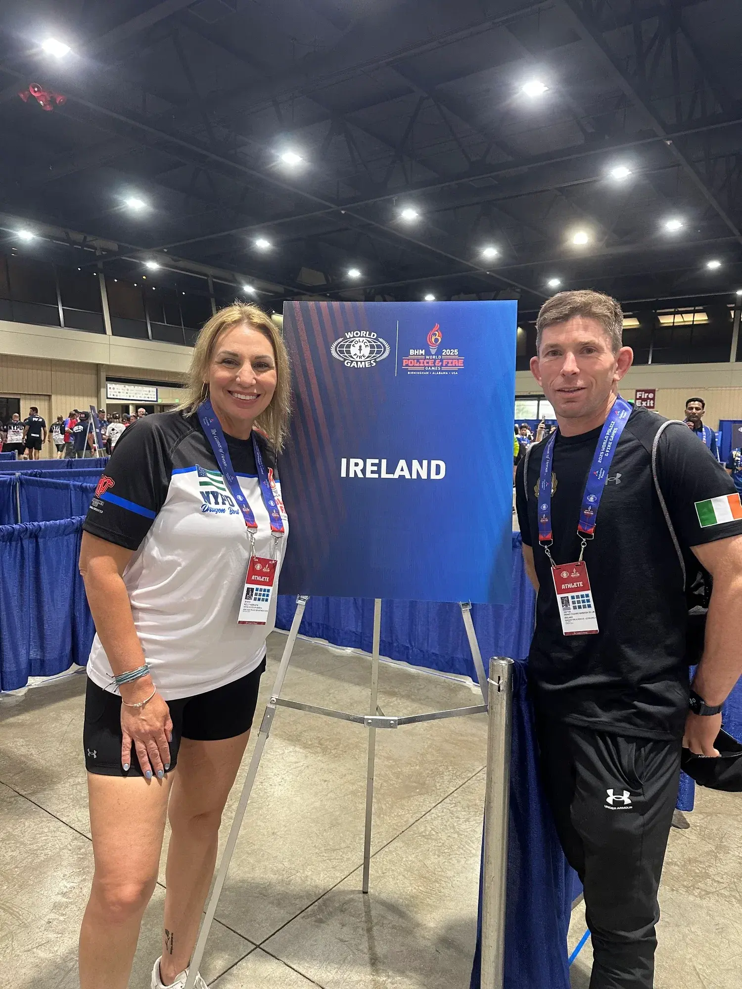Coach Galera competing in BJJ and freestyle wrestling at the World Police & Fire Games 2025 in Birmingham, Alabama, representing Ireland and Studio Galera in Bandon, West Cork 11